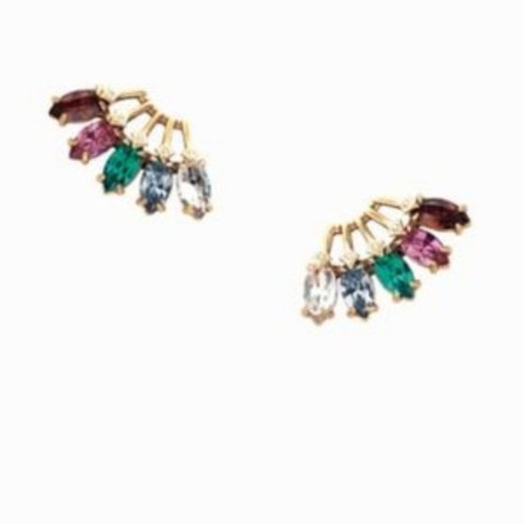 Stella & Dot x Rebecca Minkoff | Retired Colorful Crystal Pixie Studs - Picture 8 of 9
